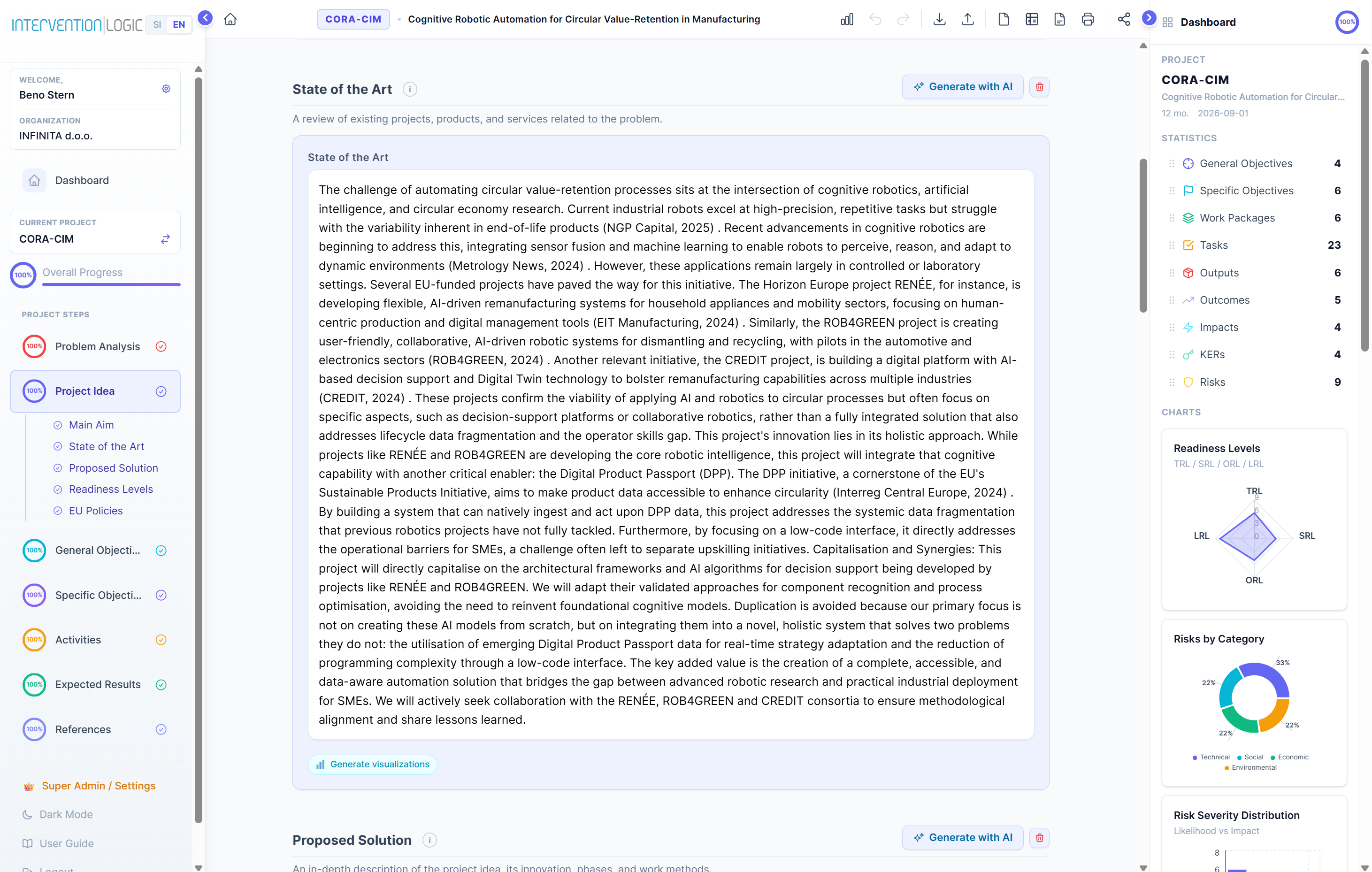 Project Idea — State of the Art