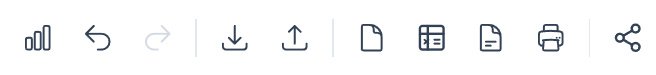 Project editor toolbar